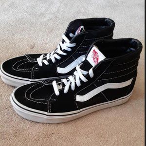 Vans Black High top 9.5 womens